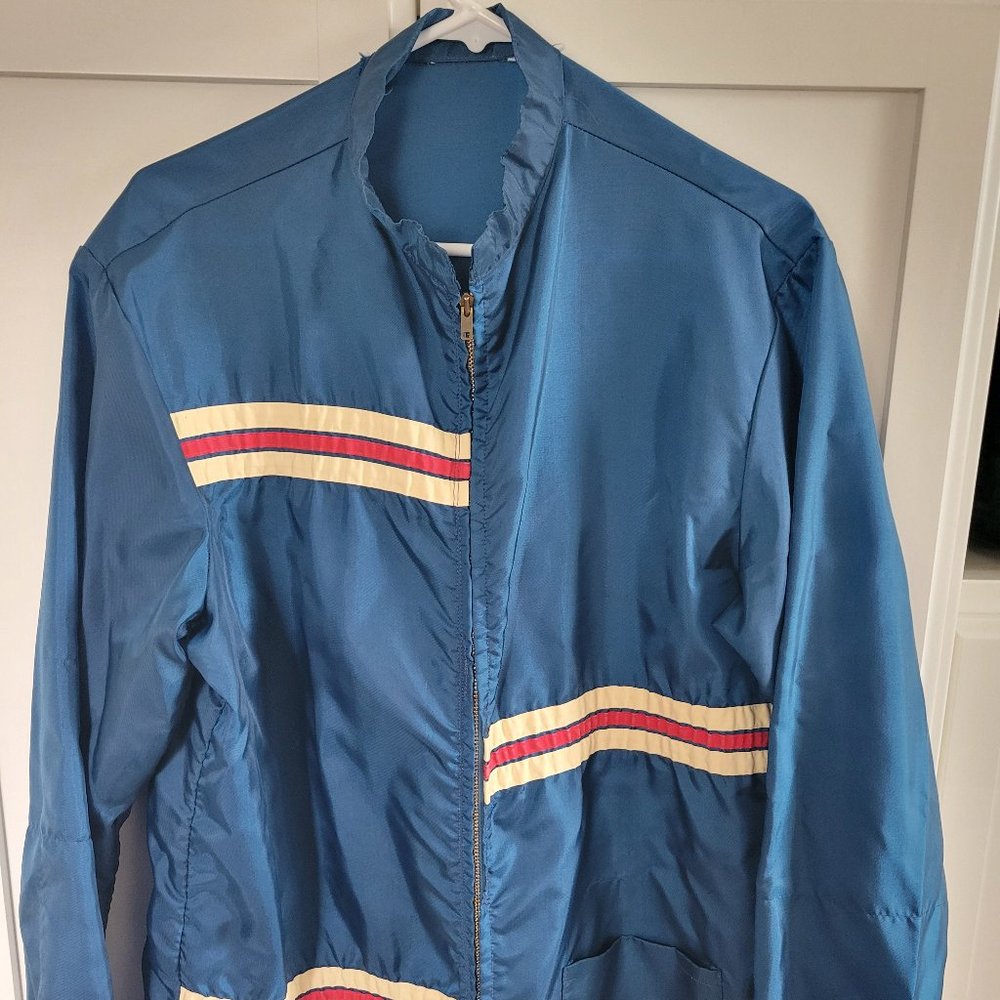1960s MEDIUM SURF WEAR RETRO JACKET WINDBREAKER